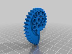 Lego Compatible Nautilus Gear 3D Printer Model