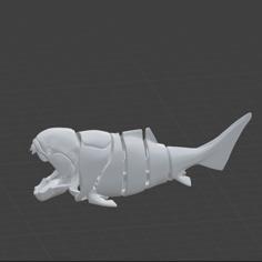 Jointed Dunkleosteus 3D Printer Model