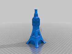 Big Ben+Eiffel Tower+London Monument Mashup Fix (important Information In Description) 3D Printer Model