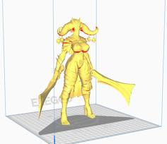 Demon Berserker 3D Printer Model