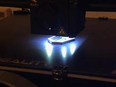 Ender3 Hot End LED Mount 3D Printer Model