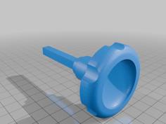 Caravan Door Knob 3D Printer Model