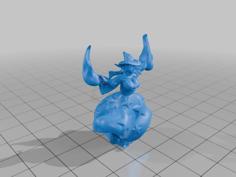 Elf Mage, Repaired 3D Printer Model