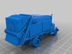 Sci-Fi WW2 German Dieselpunk Truck 3D Printer Model