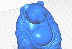 Panda Bear Buddha (Animal Collection) 3D Printer Model