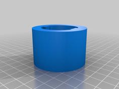 2 Inch PVC Pipe To Nerf Barrel Adaptor 3D Printer Model