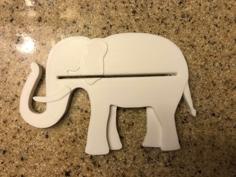 Elephant Toothpaste 3D Printer Model