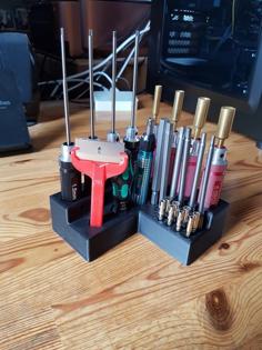 Toolboard, Werkzeugsteckbord 3D Printer Model