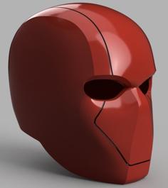 Red Hood Helmet (Batman) With Details 3D Printer Model