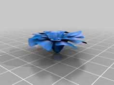 Flower Test 3D Printer Model