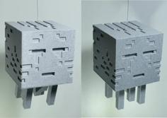 Minecraft Ghast 3D Printer Model