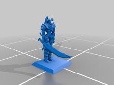 Buster Blader – (See Description!) – Yu-Gi-Oh! Duel Links Figure 3D Printer Model