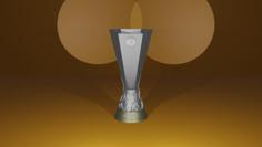 Europa League Trophy 3D Printer Model