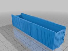 HO Scale Boxcar 3D Printer Model