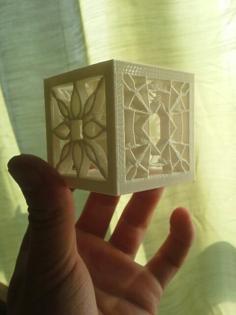 The Space Cube 3D Printer Model