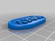 Toyota Aygo Key Fob 3D Printer Model