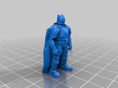 Batman V Superman Minifigure 3D Printer Model