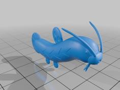 Pokemon Barboach #339 – Optimized For 3D Printing 3D Printer Model