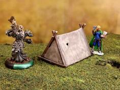 Fantasy Viking Tent 28mm 3D Printer Model