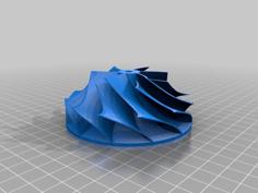 Turbocharger Impeller 3D Printer Model