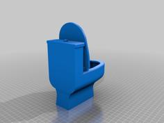 Tiny Toilet 3D Printer Model