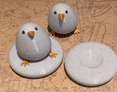 Magnetic Little Birds 3D Printer Model