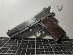 Browning Hi-Power | TRAINING ONLY | PROP | TOY 3D Printer Model