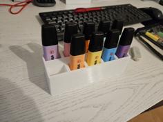 Marker Pen Holder 3D Printer Model