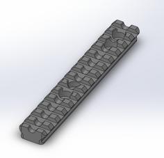 Picatinny Rail For Mossberg 500 3D Printer Model