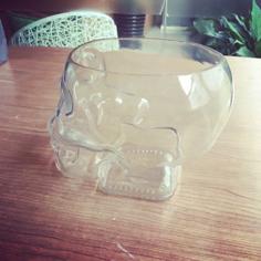 Crystal Skull Head Vodka Bottle(Remixed) 3D Printer Model