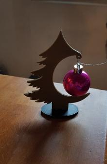 My Beautiful Fir Tree And Its Decorative Balls 3D Printer Model