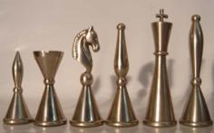 Cylindrical Chess Set 3D Printer Model