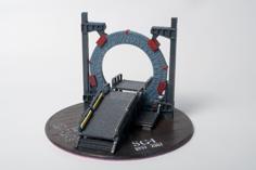 Stargate Base 3D Printer Model