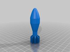 Model Rocket Mortar And Tube 3D Printer Model