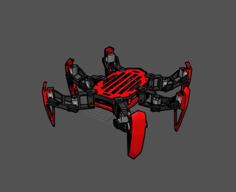 Sword Leg Hexapod Robot 3D Printer Model