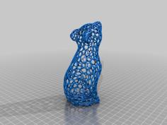 Yosemite The Bear – Voronoi Style 3D Printer Model