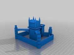 Castle With Gnome 3D Printer Model