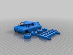 Fallout Station Wagon Duplo 3D Printer Model