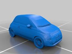 Fiat 500 3D Printer Model