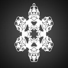 Kuiil Snowflake 3D Printer Model