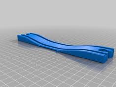 Brio Straight Rail For Electric Trains To Go Under Bridges 3D Printer Model