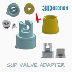 SUP Board Valve Adapter 3D Printer Model