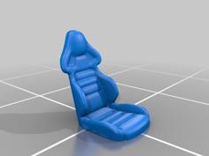 Racing Seat For RC Cars (3d Scanned) Scale 1:100 3D Printer Model