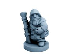 Dwarfclan Gunner (18mm Scale) 3D Printer Model