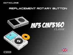 Cmp3160 Mp3 Rotary Button Replacement 3D Printer Model