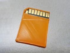 SD Card Case 3D Printer Model