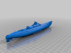 I-401 Submarine 3D Printer Model