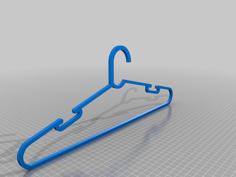 Clothes Hanger 3D Printer Model