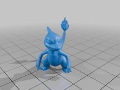 Pokemon Charmeleon #5 – Optimized For 3D Printing 3D Printer Model