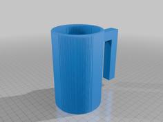 (3D Slash) 12oz_can_mug 3D Printer Model